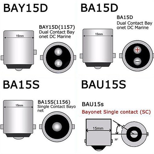 2x 33 SMD LED Car BA15S P21W 1156 Backup Reverse Light 5630 12V White Lamp SS - Imagen 12 de 14