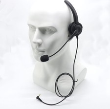 Over-the-Head Band 2.5mm Headset for Panasonic Office Home Cordless Phone System