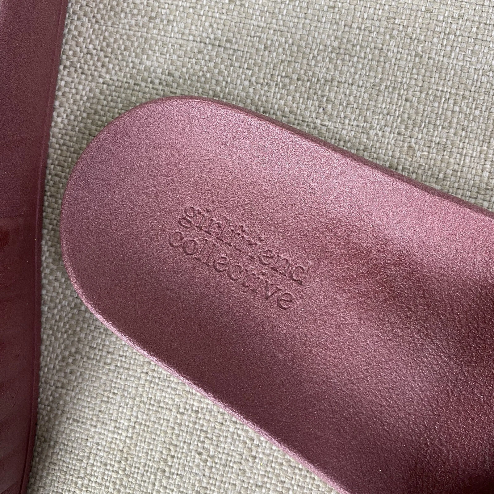 girlfriend-collective slides sandals eco-friendly 