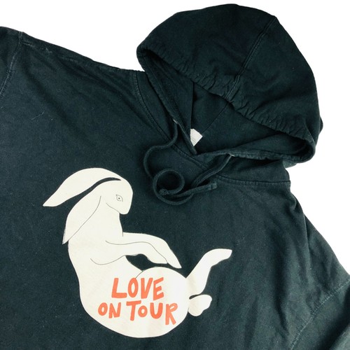 Harry Styles Herren Love On Tour Hoodie Sweatshirt Schwarz • XL