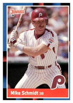 1988 Donruss #330c Mike Schmidt
