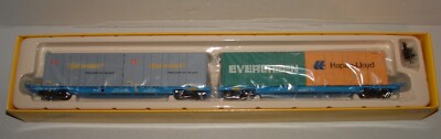 BRAWA 2300 Container Doppelwagen Megafret Aae With Charge H0, #X-73-3
