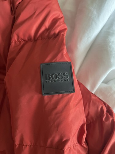 Hugo Boss Down-Filled Parka Red - Picture 2 of 6