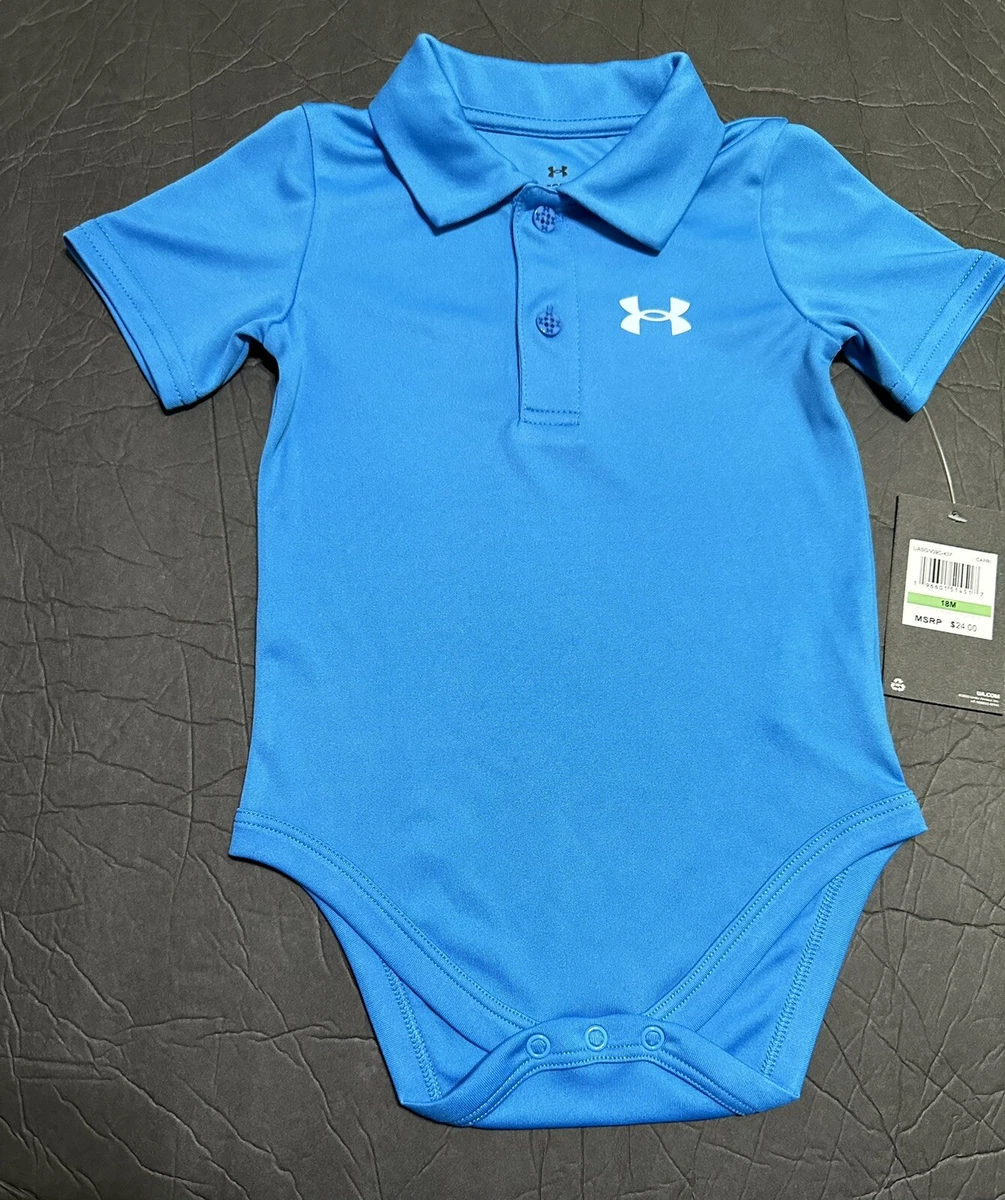 Under Armour Baby Boys Polo Bodysuit Size 18 Months eBay
