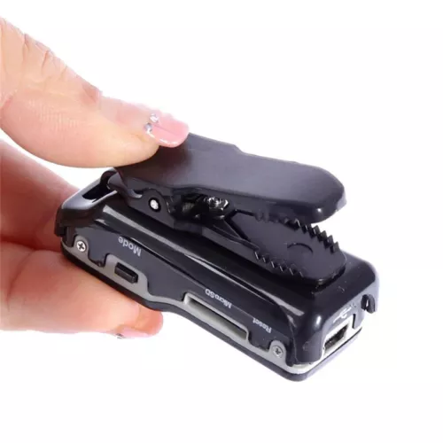 HD 1080P Video DVR Clip IR Night Cam 8-Hour Camcorder Mini Police Body Camera