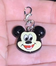 Mickey Mouse Charm Zipper Pull  Keychain Add On Clip 
