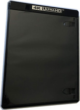 New 1 Official 4 Discs 4K UHD Replacement Case Black 15mm Pack of 1 