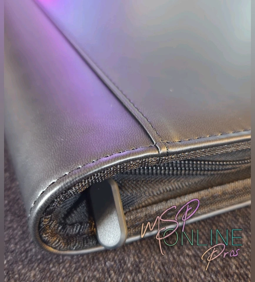 TopLoader 12 BOLSILLOS | Carpeta de tarjetas coleccionables con cremallera cargador superior 336 tarjetas 14 páginas  Foto 3 de 4