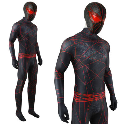 Madame Web Ezekiel Sims Jumpsuit Spiderman Cosplay Costume Stage Suit Halloween