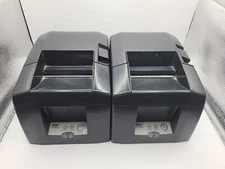 Lot Of 2 Star Micronics TSP650 Thermal Printer UNTESTED NO AC AS IS