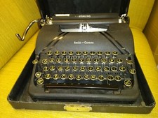Vintage Working  Black Smith Corona Sterling Typewriter Floating Shift Case TLC thumbnail