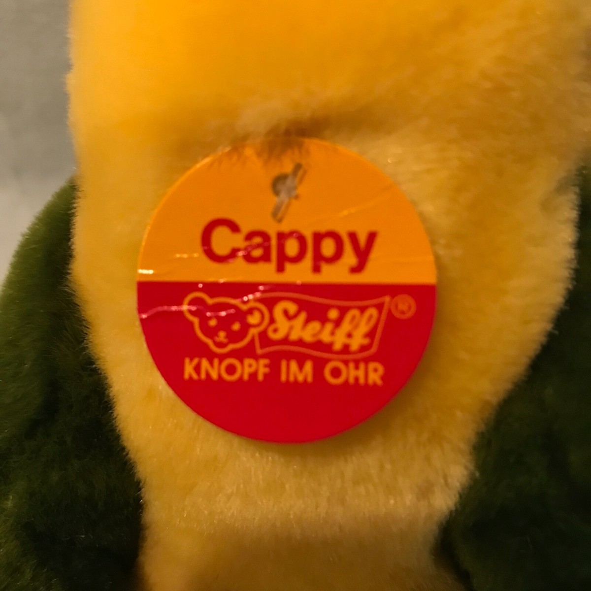 Steiff　Cappy Steiff Cappy Frog Item #056512 Made In Germany 5