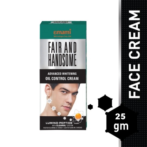 emami Fair &amp; Handsome Advanced Oil Control Cream 100% Oil Clear 