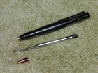  30 Caliber Bolt Action Pen / Black Body with Gun Metal finish / Parker Refill — photo 5