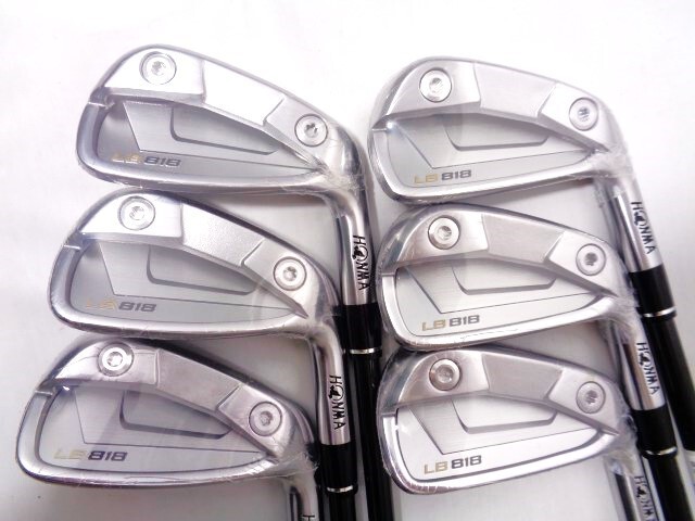 RARE MINT Golf Iron Set HONMA LB818 hollow iron VIZARD 60
