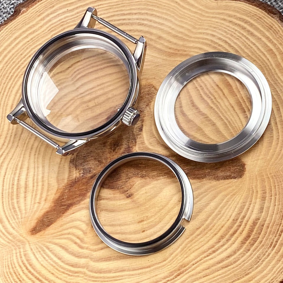 Vetro Zaffiro 20ATM 40mm Orologio Da Uomo Lucidato Parti - Foto 3