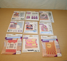 9 Gemini Dies, Folders, Cards, Stamps Crafters Companion