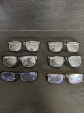 Lot of 6 Reading Glasses Assorted Frames Styles Strengths