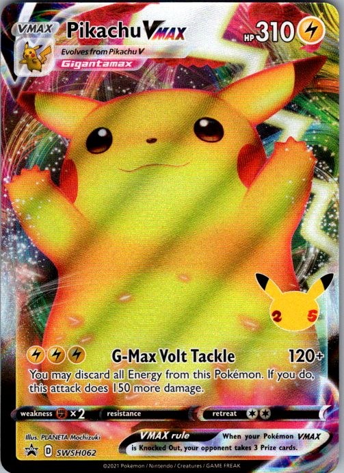 Pikachu VMAX - SWSD SWSH062 NM Promo Holo