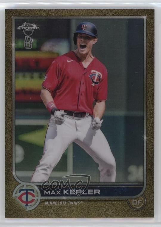 2022 Topps Chrome Ben Baller Edition Gold Refractor /50 Max Kepler #58 r9d