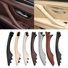 1Pcs Door Trim Pull Handle Right Side Real Leather for BMW 5 series F10 F11 F18
