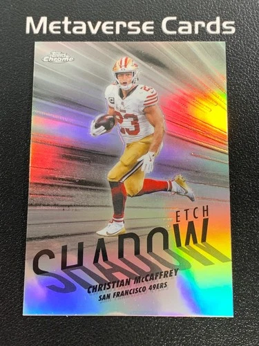 2025 Topps Chrome Christian McCaffrey Base (RAW)