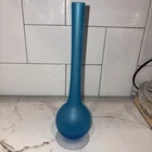 Vintage Murano Carlo Moretti 'Satinato' Pencil Neck Art Glass Vase C1960's