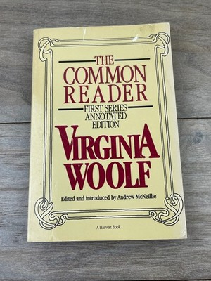 The Common Reader Virginia Woolf 1984 First Harvest Edition Literary Criticism