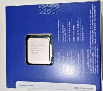 Intel Core i9-10900K Processor (3.7 GHz, 10 Cores, FCLGA1200) NEW IN BOX