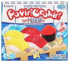 Kracie Popin' Cookin' DIY Candy Sushi Kit, No Bake, 1 1 Ounce (Pack of 1) 