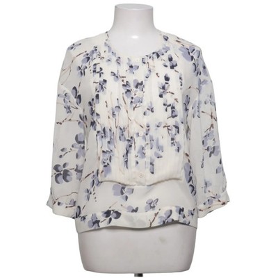 Baum Und Pferdgarten, Bluse, Größe: 34, Blau/Weiß/Beige, Polyester/Viskose #tuK