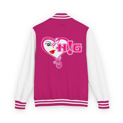 HELLZGURL H!G Letterman Jacket, Trendy Varsity Jacket, Quality ASN Comix Merch