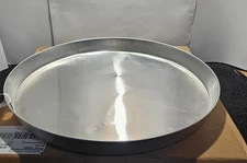 (QTY 2) IPS Corporation Water-Tite 87006 24 inch Aluminum Water Heater Pan