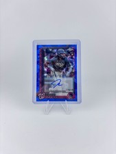 2025 Topps Chrome James Wood RC Auto Sapphire /199
