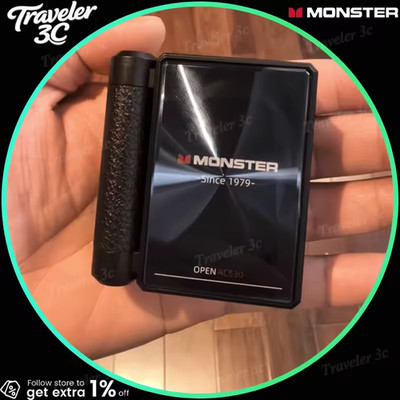 MONSTER Bluetooth Earphones Noise-Canceling Wireless Bio-Fiber AC530