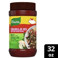 Knorr Granulated Beef Bouillon Ground Seasoning, 2.0 lb Jar