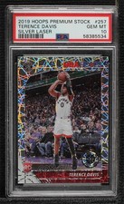 2019 NBA Hoops Premium Stock Silver Lazer Prizm Terence Davis PSA 10 GEM MT 4al