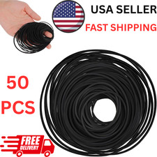 50PCS For Cassette Player Recorder Repair Replacement Square Rubber Drive Belt