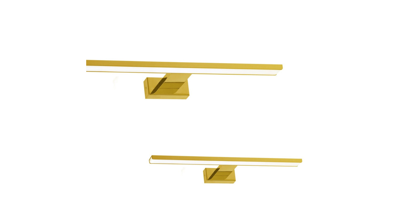 Светодиодный СВЕТИЛЬНИК Kinkiet SHINE GOLD 15W ML6338 Milagro