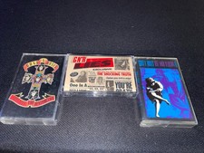 Guns N' Roses 4 cassette lot LIES Appetite for Destruction Use Your Illusion II