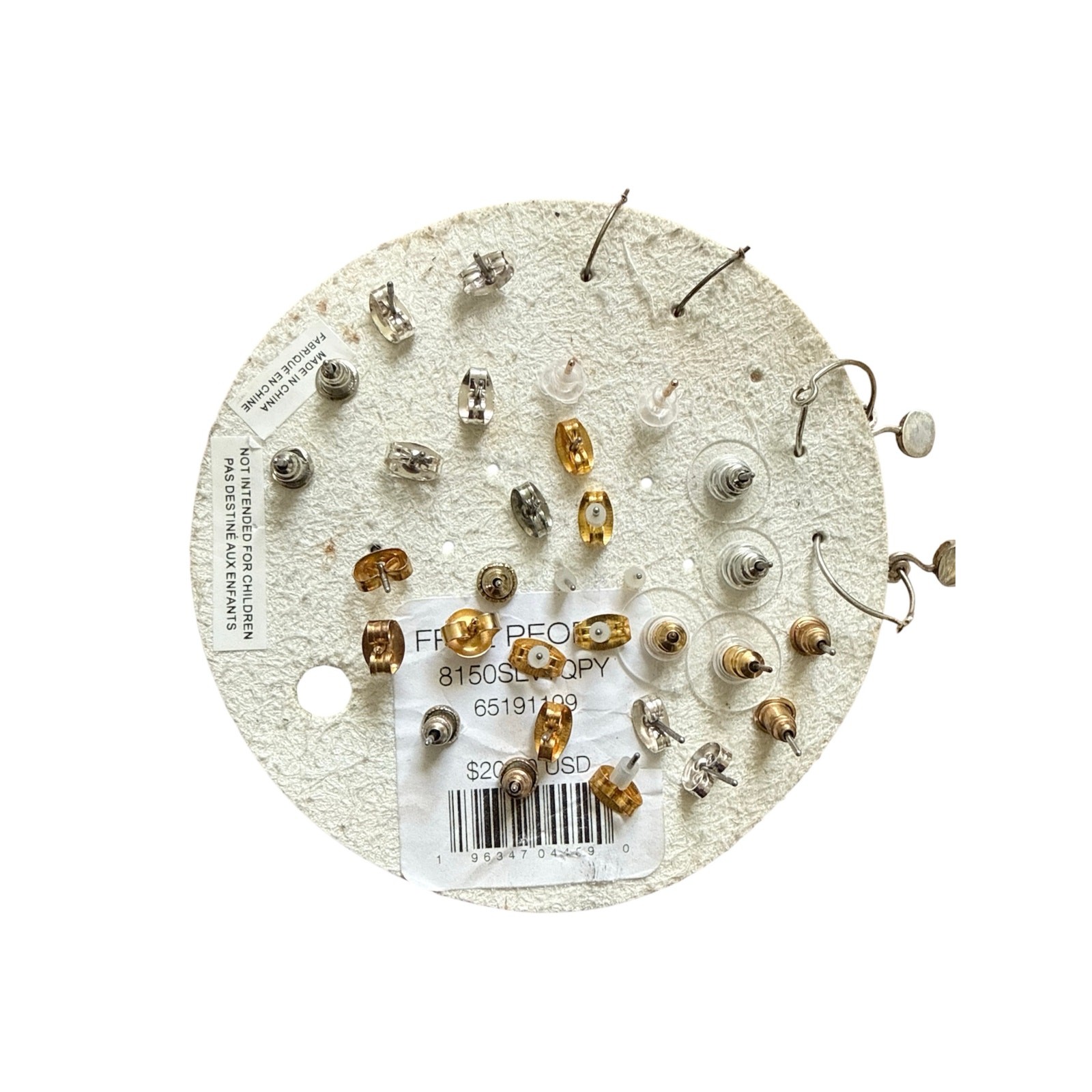FREE PEOPLE Tiny Stud Earring Stack - image 2