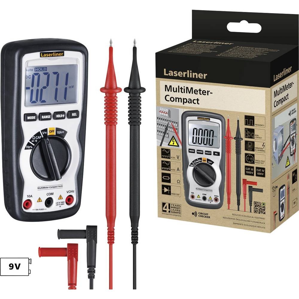 Laserliner MultiMeter-Compact Multimetro portatile