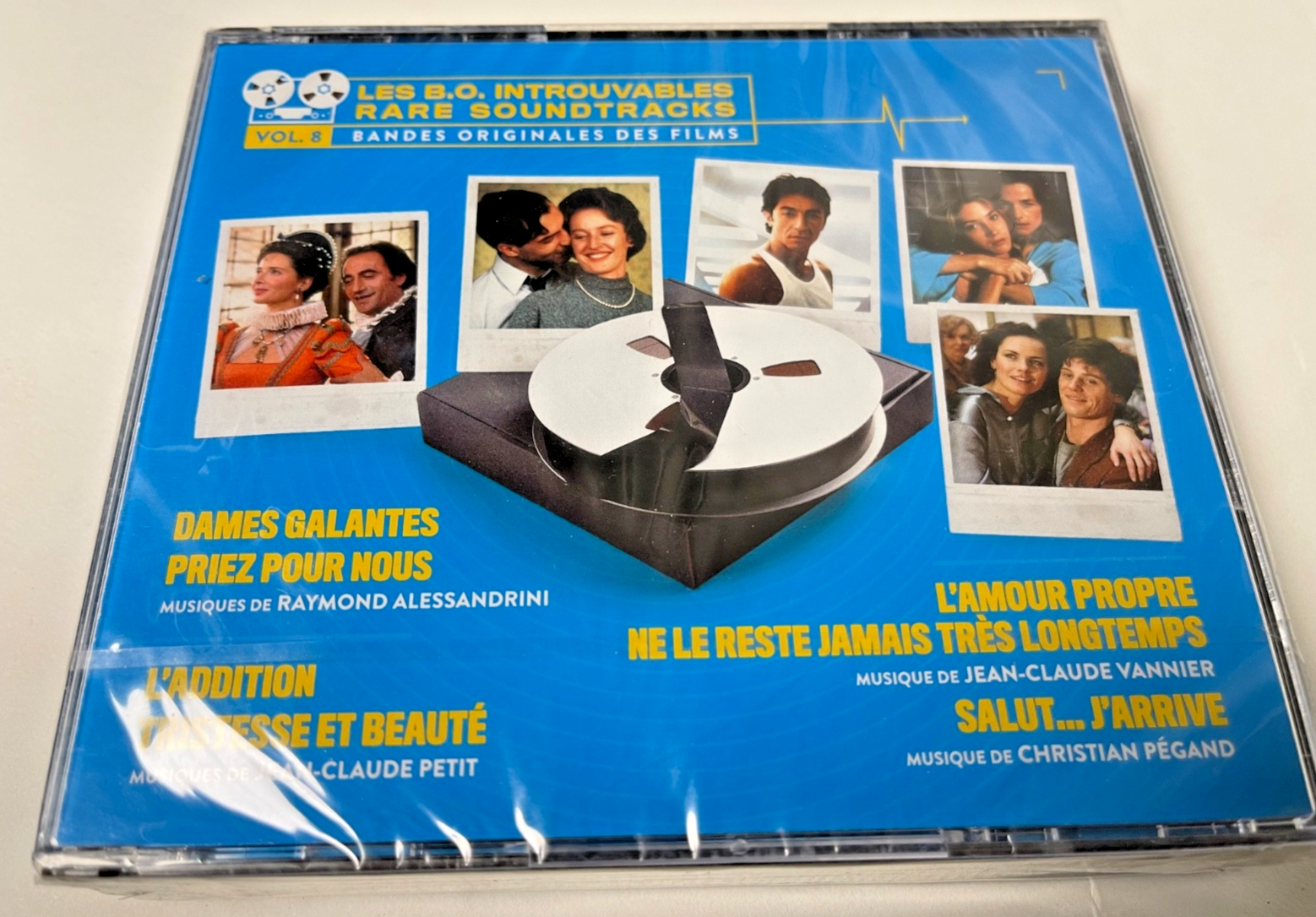 LES B.O INTROUVABLES (RARE SOUNDTRACK) VOL 8 (3 CDs) - NEW SEALED