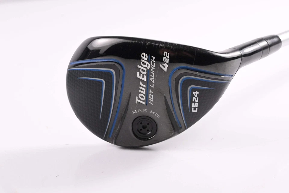 Tour Edge Hot Launch C524 #4 Hybrid / 22 Degree / Regular Flex Aldila Ascent 55 - Image 2 of 4