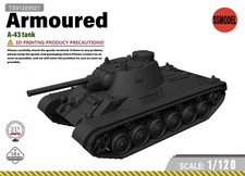 SSMODEL 1/120 A-43 Tank Resin Model Kit TSS1200021