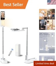 Overhead Phone Stand for Recording,Overhead Phone Mount, Foldable/Extendable/...