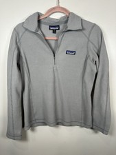 Patagonia Women's Fleece Quarter Zip Size Small Pullover Fleece Outdoors