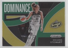 2022 Panini Prizm WNBA Dominance Green Prizm Breanna Stewart #15 06rp