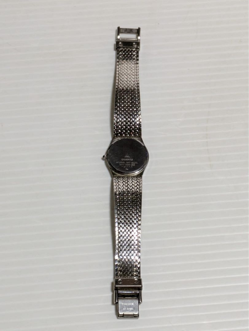 Seiko Credor 1271-0060 Analog Quartz Women 18Kt Watch Working
