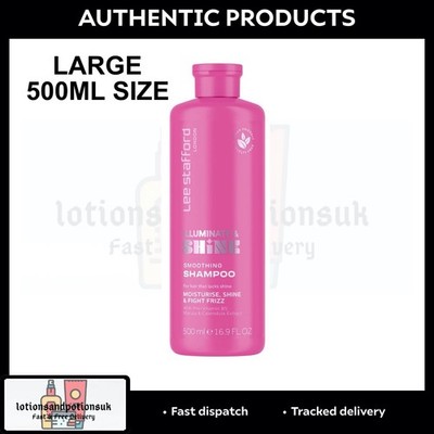 Lee Stafford ILUMINATE & SHINE Shampoo 500ml - Large Size